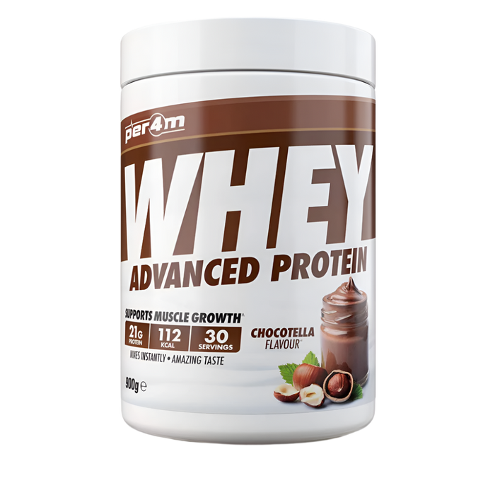 PER4M Whey Protein Powder 900g - 30 Servings | 21g Protein per Serving