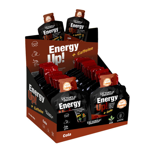 Weider Joe Weider Victory Endurance Energy Up! + Caffeine 24 x 40g - Carbohydrate Control Supplements at MySupplementShop by VICTORY ENDURANCE