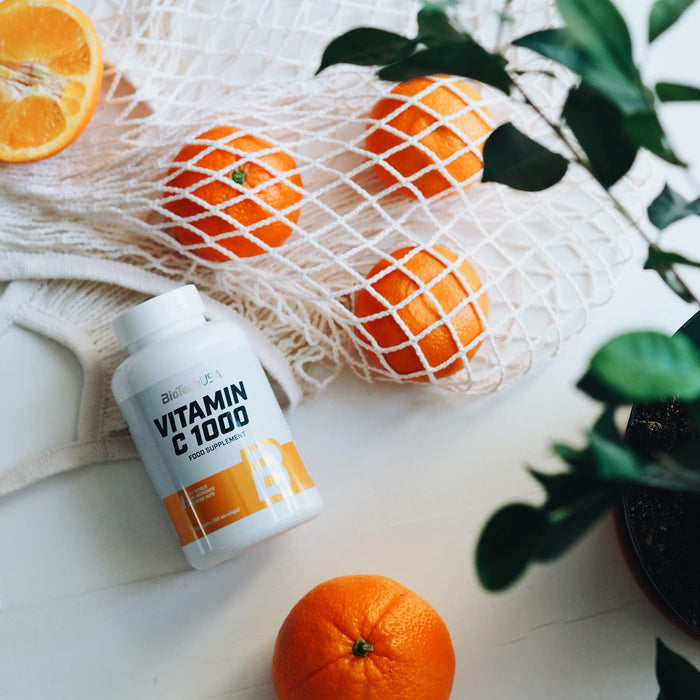 BioTechUSA Vitamin C 1000 - 100 tablets | High-Quality Sports Supplements | MySupplementShop.co.uk