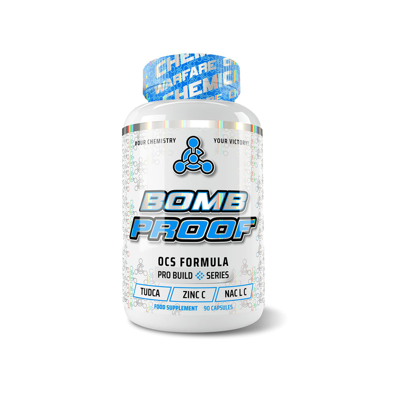 Chemical Warfare Bomb Proof 90 Caps - Detox & Cleanse at MySupplementShop by CHEMICAL WARFARE