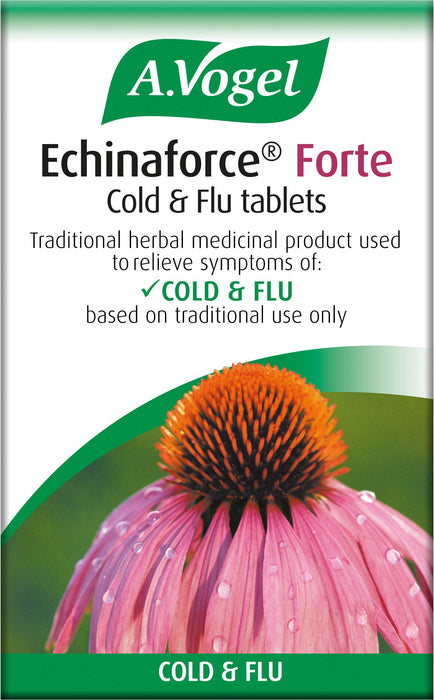 A Vogel Echinaforce Forte Cold and Flu 40 Tablets - Immune Support at MySupplementShop by A.Vogel