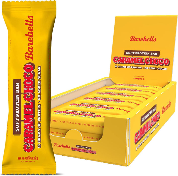 Barebells Soft Protein Bar 12x55g Caramel Choco | High-Quality Supplements | MySupplementShop.co.uk