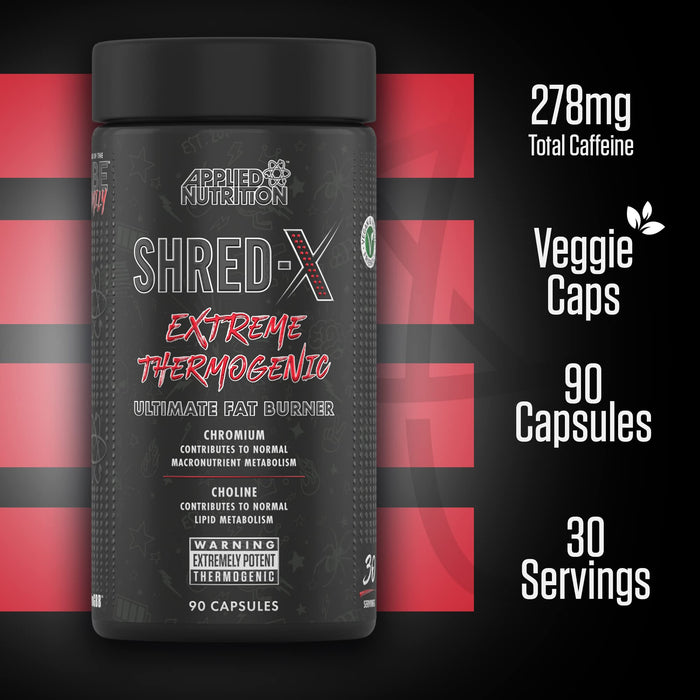 Applied Nutrition Shred-X 90 caps  at the cheapest price at MYSUPPLEMENTSHOP.co.uk