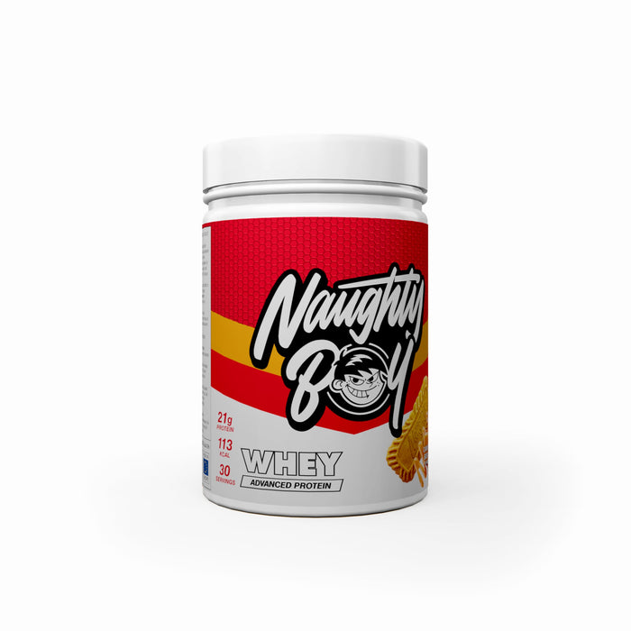 Naughty Boy Advanced Whey, Caramel Biscuit - 900g