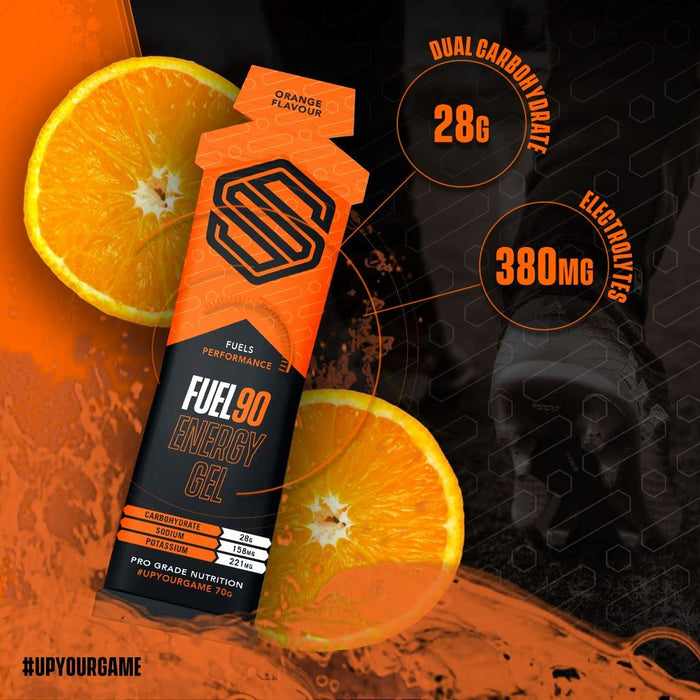 Soccer Supplements Footballer Energy + Electrolyte Gel Orange