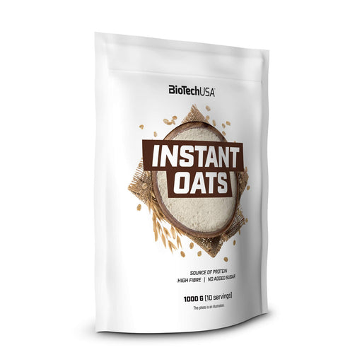 BioTechUSA Instant Oats, Unflavoured - 1000g | High-Quality Health Foods | MySupplementShop.co.uk