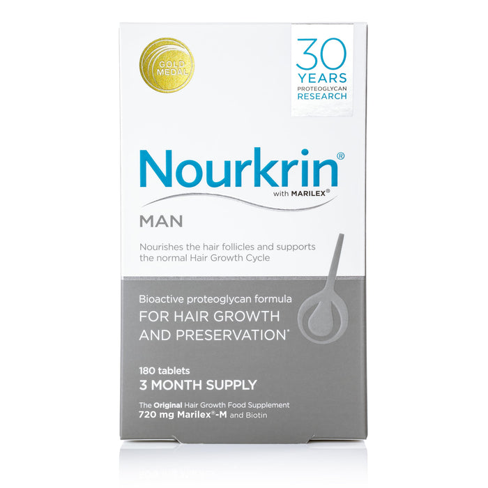 Nourkrin Man For Hair Preservation x 180 - Hair Loss at MySupplementShop by Nourkrin