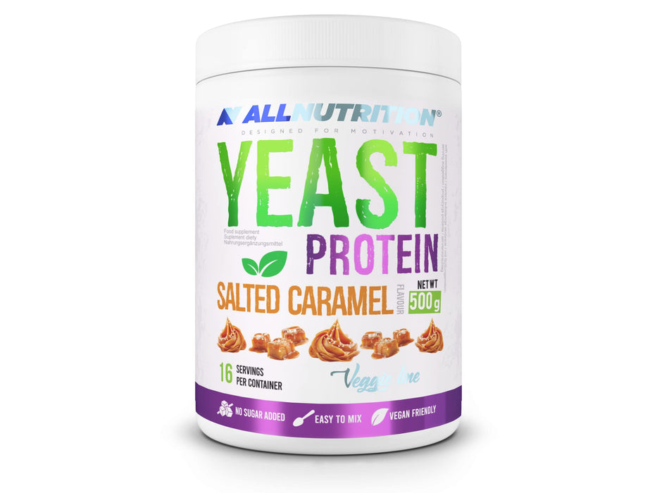 Allnutrition Yeast Protein Salted Caramel  500g - Protein at MySupplementShop by Allnutrition