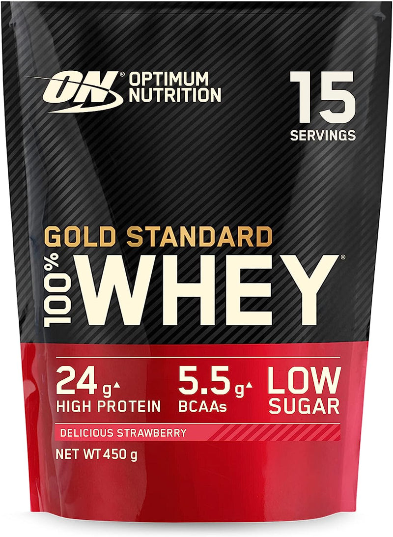 Optimum Nutrition Gold Standard 100% Whey 450g | High-Quality Protein | MySupplementShop.co.uk