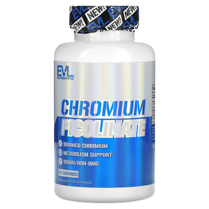 EVLution Nutrition Chromium Picolinate - 30 caps - Chromium at MySupplementShop by EVLution Nutrition