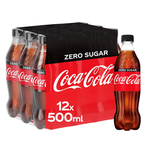 Coca-Cola Zero 12x500ml at MySupplementShop.co.uk
