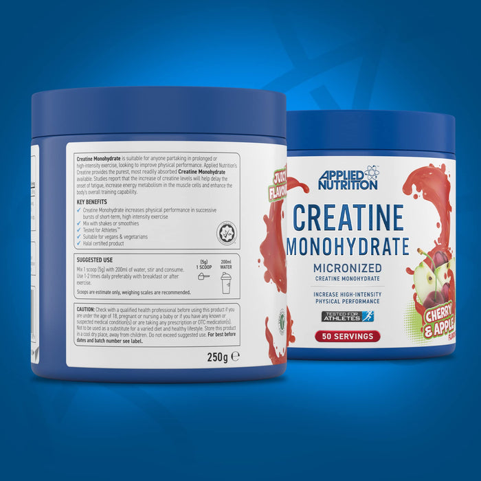 Creatine Monohydrate, Cherry & Apple - 250g