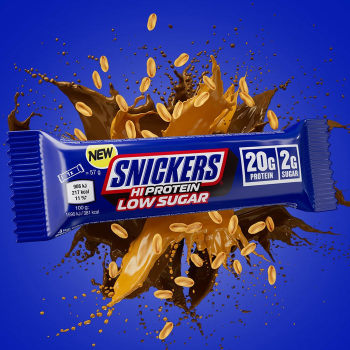 Snickers Low Sugar Snickers Hi-Protein Bar 12x57g