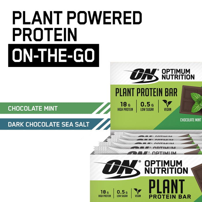 Optimum Nutrition Plant Protein Bar 12 x 60g