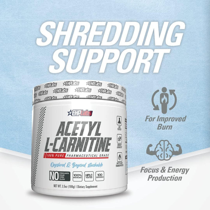 EHP Labs Acetyl L-Carnitine 100g - Acetyl-L-Carnitine at MySupplementShop by EHP Labs