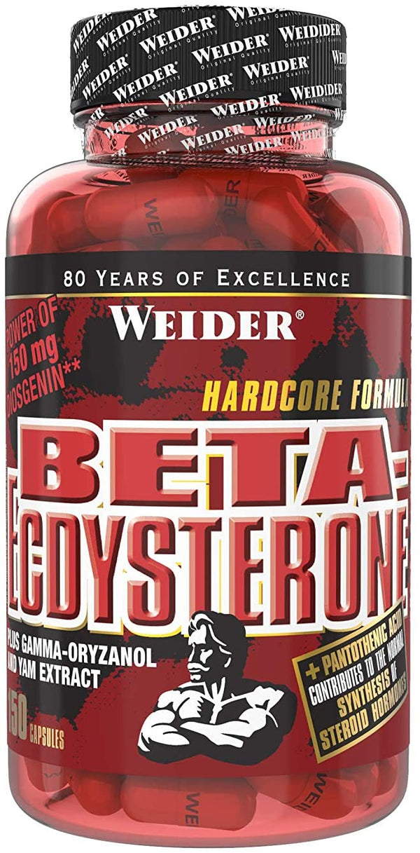 Weider Beta-Ecdysterone - 150 caps | High-Quality Special Formula | MySupplementShop.co.uk