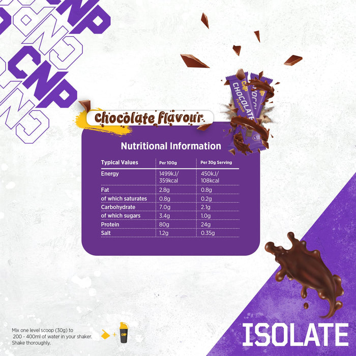 CNP Isolate Chocolate  900g - Protein at MySupplementShop by CNP