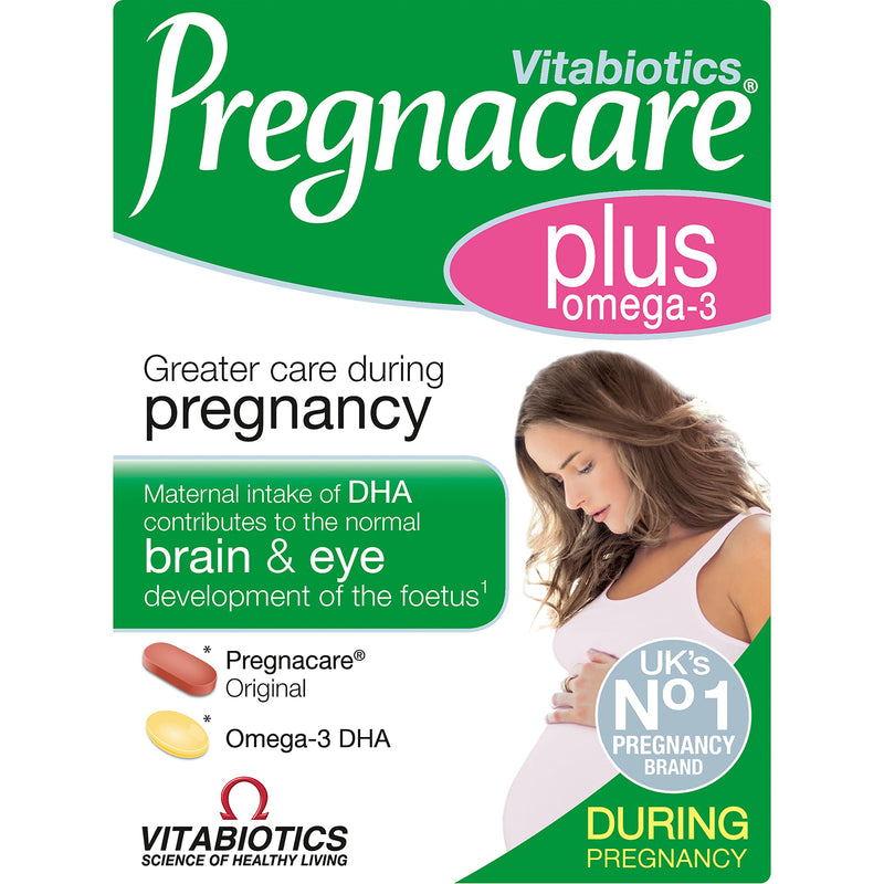 Vitabiotics Pregnacare Plus Omega 3 56 Capsules - Pregnancy at MySupplementShop by Vitabiotics