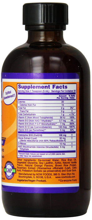 NOW Foods CoQ10 Liquid - 118 ml. | High-Quality Vitamins, Minerals & Supplements | MySupplementShop.co.uk