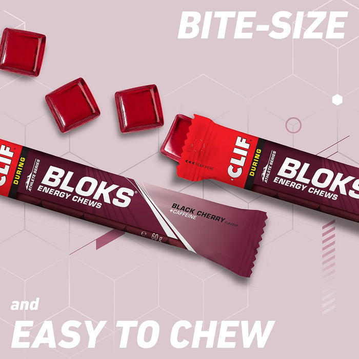 CLIF BLOK Energy Chews - Fuel Your Performance 18 x 60g