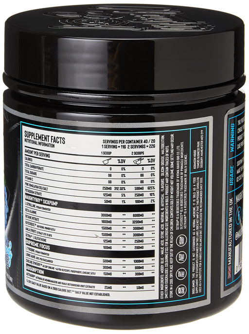 Naughty Boy Sick Pump Synergy 440g Moody Blue