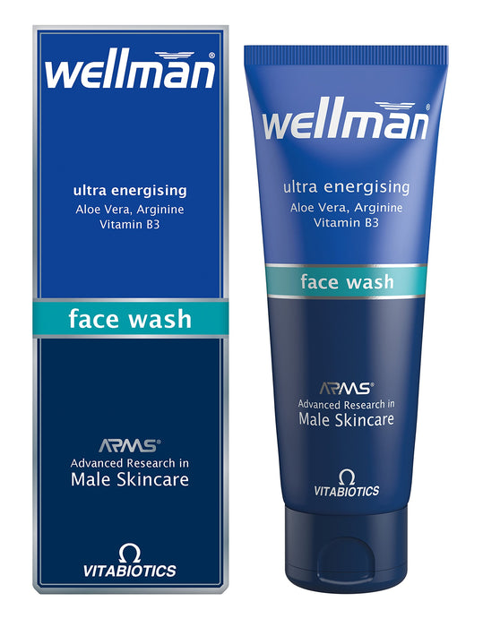 Vitabiotics Wellman Body Wash - 125ml - Skin at MySupplementShop by Vitabiotics