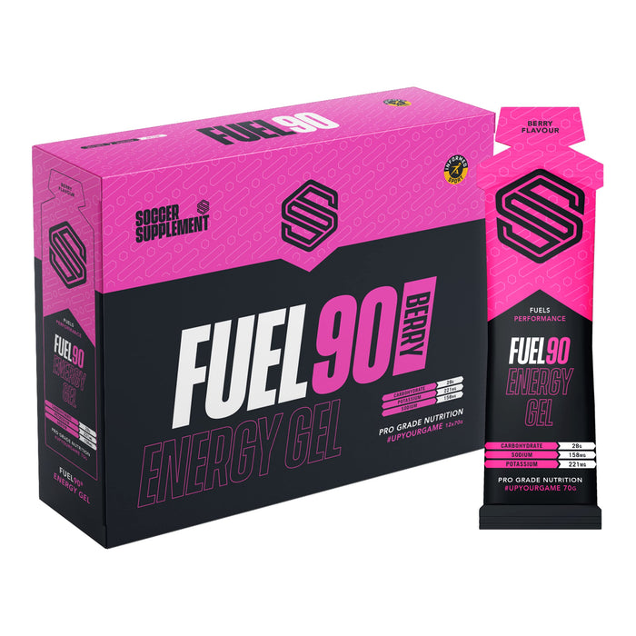 Soccer Supplement Fuel90  Energy Gel 12x70g