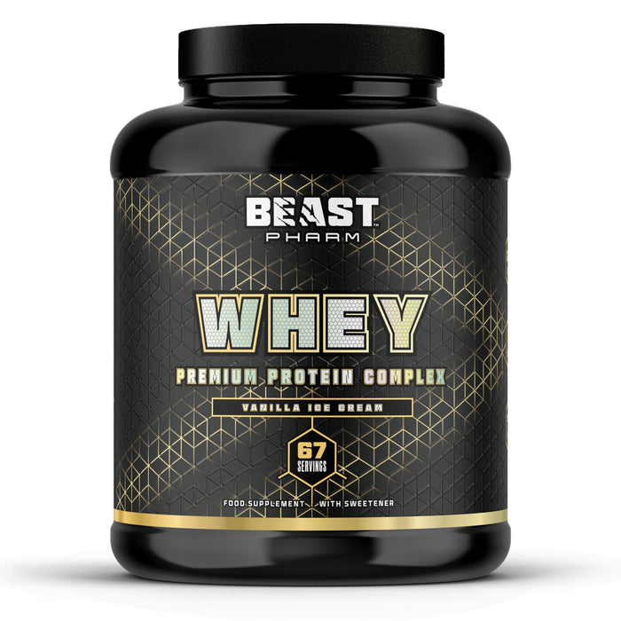 Beast Pharm Whey 2kg Chocolate Fudge Cake Best Value Protein Supplement Powder at MYSUPPLEMENTSHOP.co.uk