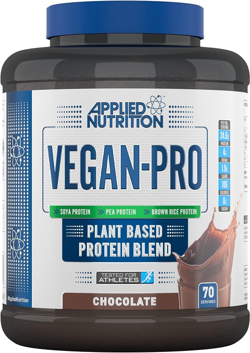 Applied Nutrition Vegan Pro - Vegan Protein Powder, Plant Based Supplement 2.1kg - 70 Servings