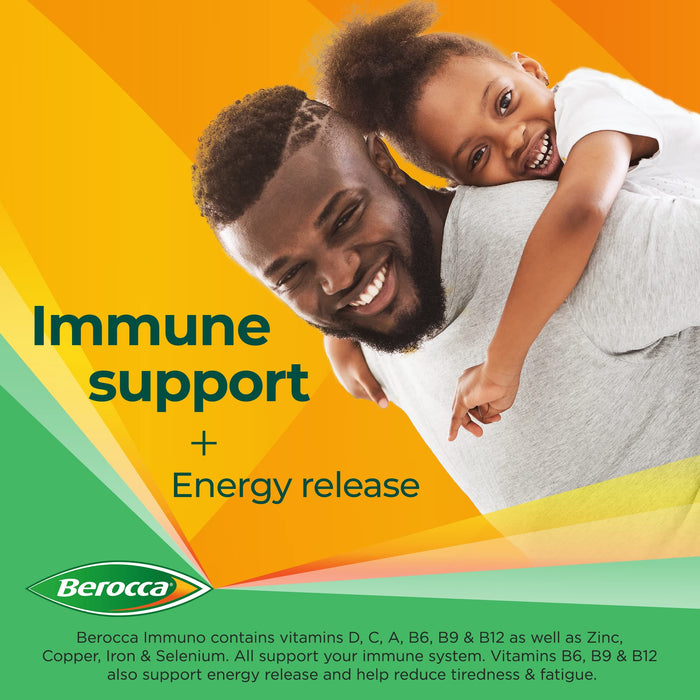 Berocca Immuno Energy & Immune Support 15 Tablets - Adult Multi Vits at MySupplementShop by Berocca