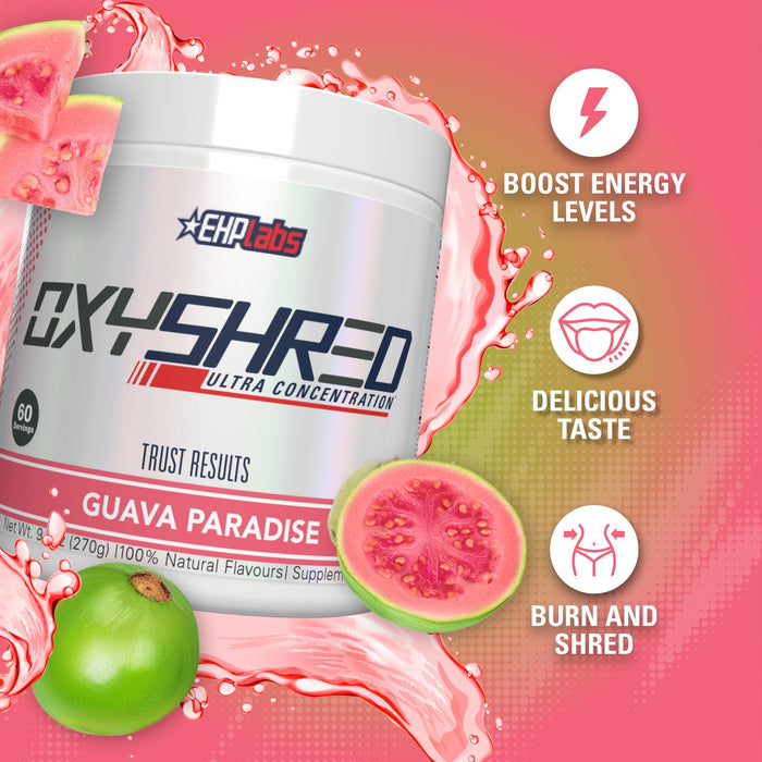 EHP Labs OxyShred 60 Serv - Fat Burners at MySupplementShop by EHP LABS