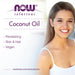 NOW Foods Coconut Oil, Liquid Pure Fractionated - 118 ml. | High-Quality Health and Wellbeing | MySupplementShop.co.uk