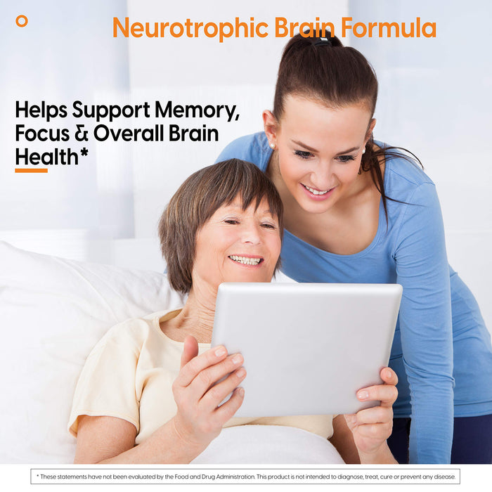 Doctor's Best Neurotrophic Brain Formula - 90 vcaps | High-Quality Sports Supplements | MySupplementShop.co.uk