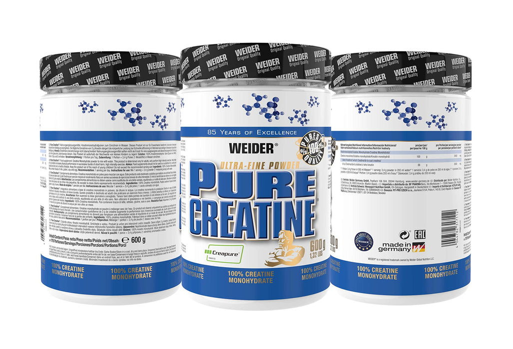 Weider Pure Creatine 600g - Creatine Powder at MySupplementShop by Weider