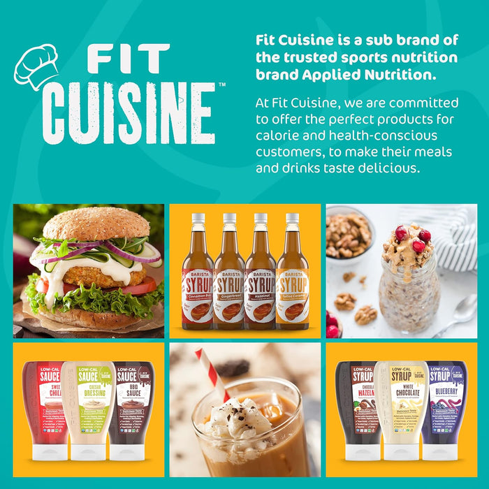 Fit Cuisine Low Calorie Syrup 425ml Chocolate Hazelnut