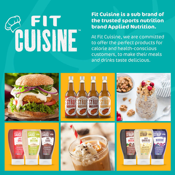 Fit Cuisine Low-Cal Barista Syrup, Vanilla - 1000 ml.: Guilt-Free Flavor, Vanilla Indulgence | Premium Syrup at MYSUPPLEMENTSHOP