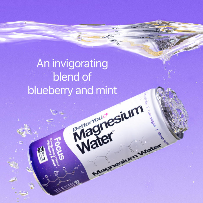 BetterYou Magnesium Water Focus 12x250ml - Flavoured Water at MySupplementShop by BetterYou