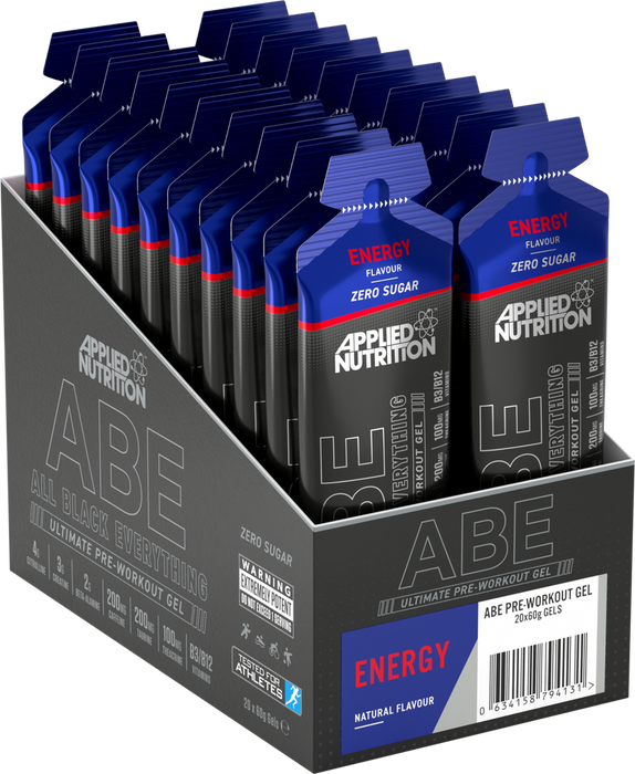 Applied Nutrition ABE Gel Shots 20x60ml - Energy Flavour - Sports Supplements at MySupplementShop by Applied Nutrition