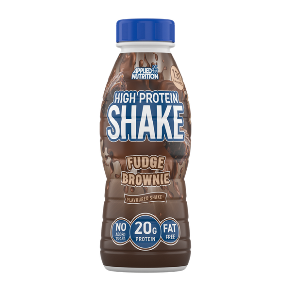 Applied Nutrition RTD High Protein Shake 8x330ml Fudge Brownie | Premium Protein at MySupplementShop.co.uk