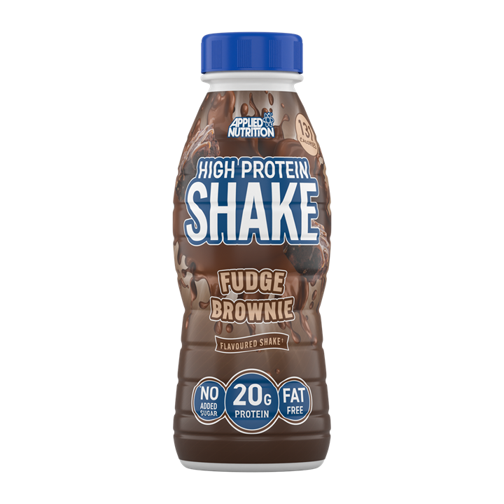 Applied Nutrition RTD High Protein Shake 8x330ml Fudge Brownie - Protein at MySupplementShop by Applied Nutrition