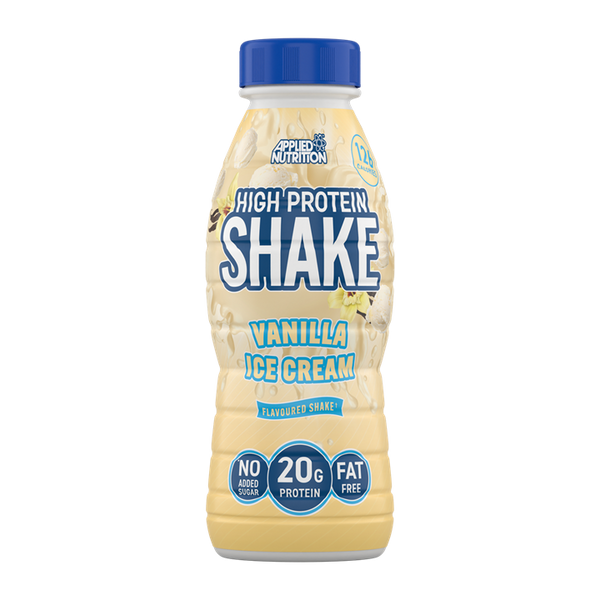 Applied Nutrition RTD High Protein Shake 8x330ml Vanilla Ice Cream | Premium Protein at MySupplementShop.co.uk