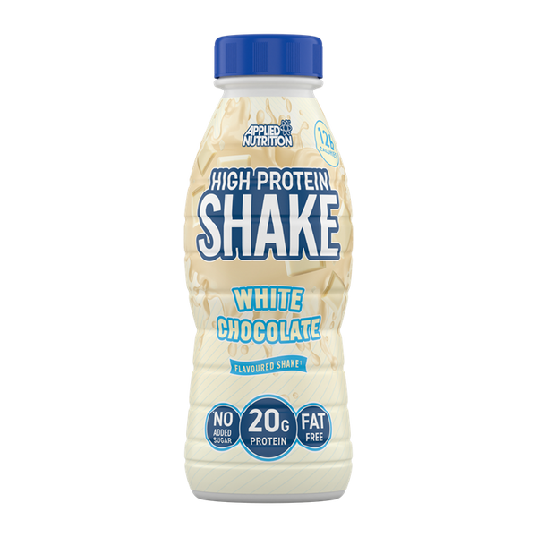 Applied Nutrition RTD High Protein Shake 8x330ml White Chocolate | Premium Protein at MySupplementShop.co.uk