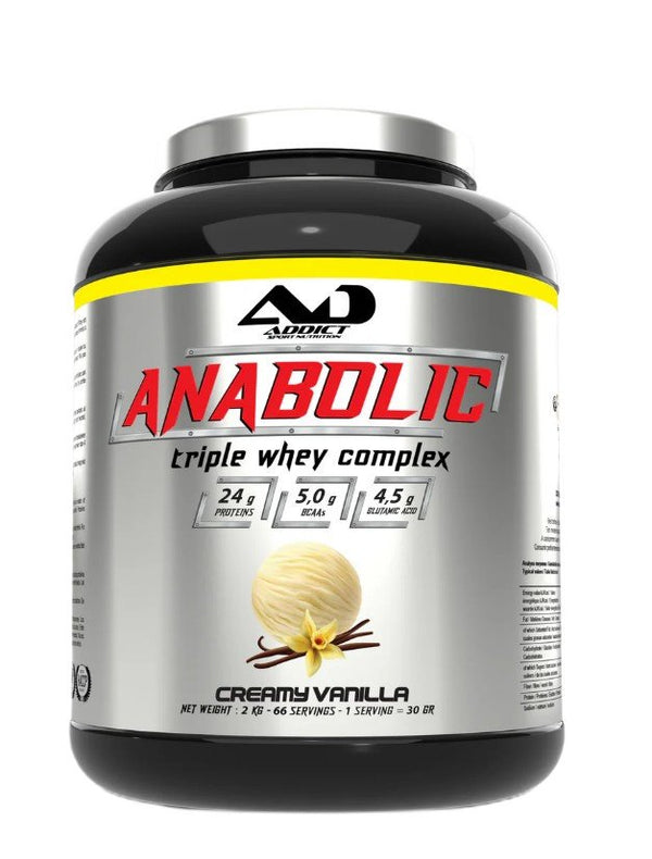 Addict Sport Nutrition Anabolic Triple Whey Complex 2000g