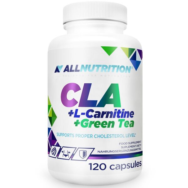 Allnutrition CLA + L-Carnitine + Green Tea - 120 caps
