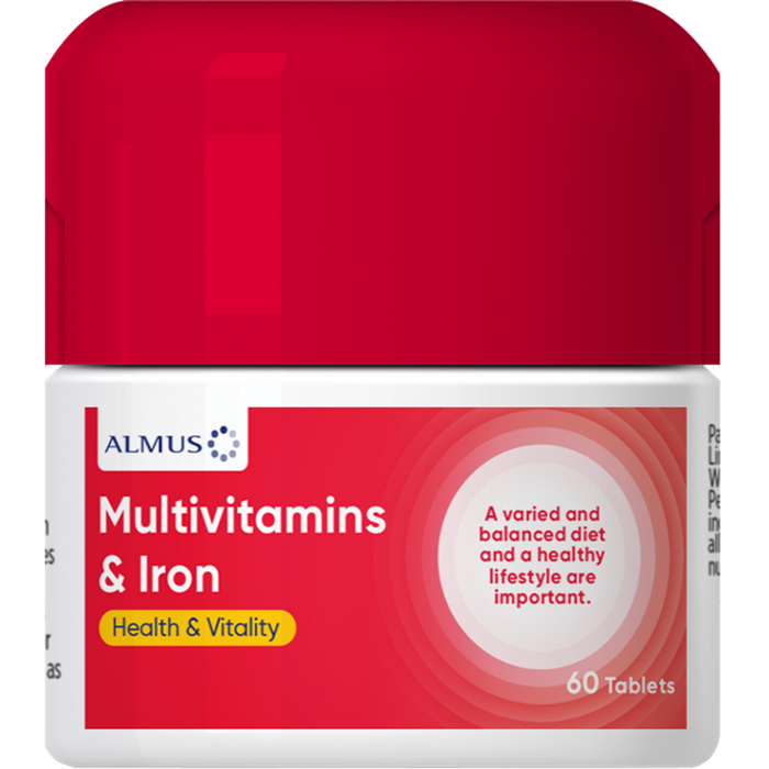 Almus Multi-Vitamin & Iron Tablets