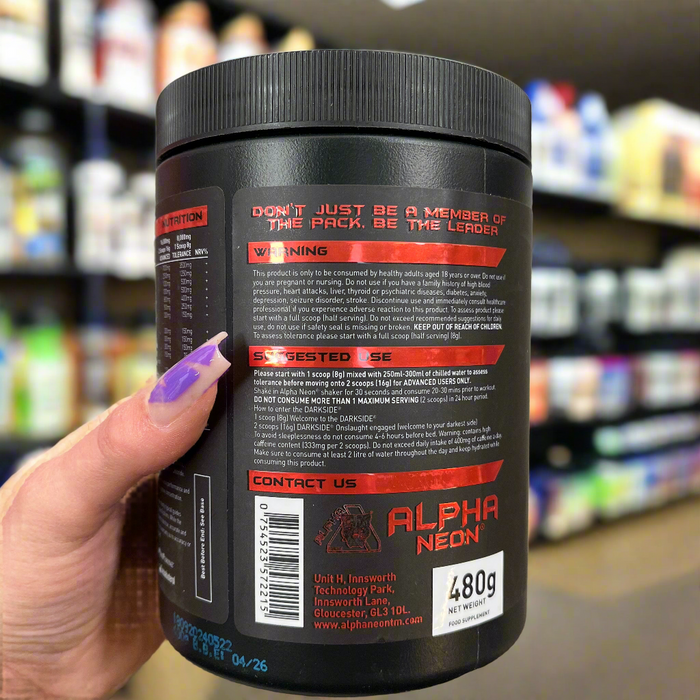 Alpha Neon Darkside Onslaught 480g