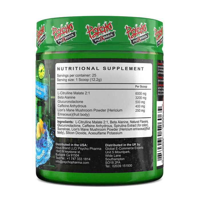 American Supps Psycho Pharma Edge of Insanity 305g