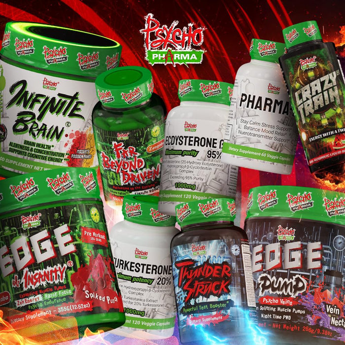 American Supps Psycho Pharma Edge of Insanity 305g