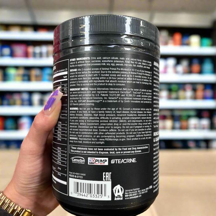 Animal Primal Preworkout Powder 507g
