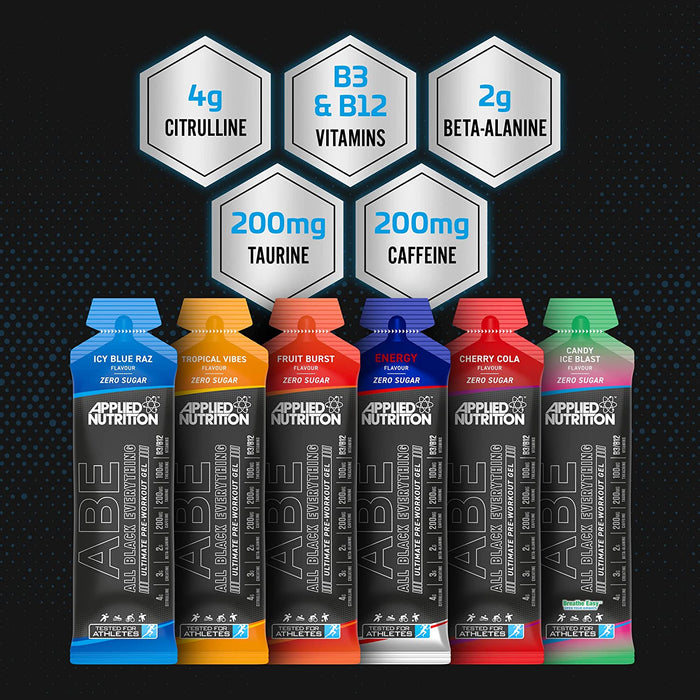 Applied Nutrition ABE (All Black Everything) Pre Workout Gel - Pre-Workout Gels